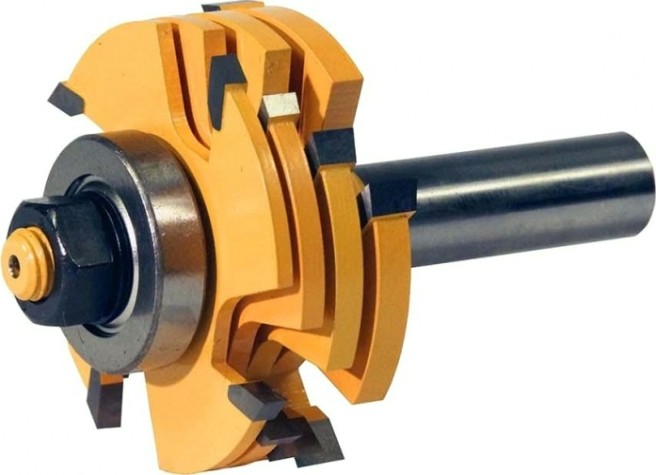 Фреза по дереву ЭНКОР ф50.8,хв.12мм кромочная фальцевая, 4 диска [10560]