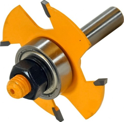 Фреза по дереву ЭНКОР ф50.8х2, хв. 8мм кромочная фальцевая [10561]