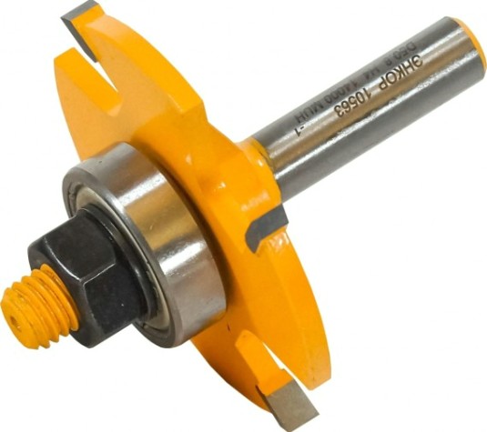 Фреза по дереву ЭНКОР ф50.8х4, 2 хв. 8/12мм кромочная фальцевая [10563]