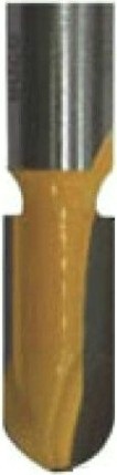 Фреза по дереву ЭНКОР ф6.4х13, r3.2, хв. 8мм гальтельная [10506]