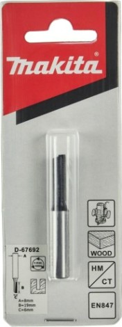 Фреза по дереву MAKITA D-67692 с 1 режущ. кромкой 6x19x8x51x1t