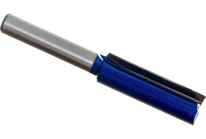 Фреза по дереву ЗУБР ПРОФЕССИОНАЛ 18x60мм, хвостовик 12мм, прямая с нижними подрезат [28755-18-60]