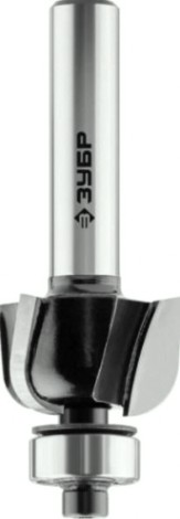 Фреза по дереву ЗУБР ПРОФЕССИОНАЛ 22.2x13мм, радиус 4.8мм, кромочная калевочная №2 [28785-22.2]