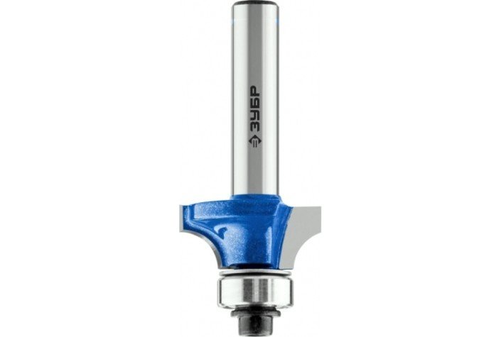 Фреза по дереву ЗУБР ПРОФЕССИОНАЛ 22.2x9мм, радиус 4.8мм, кромочная калевочная №1 [28701-22.2]