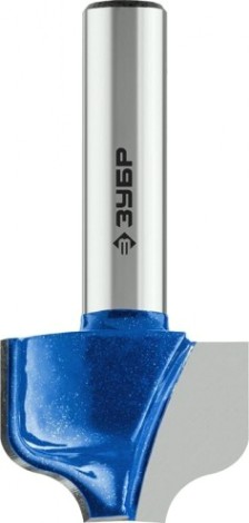 Фреза по дереву ЗУБР ПРОФЕССИОНАЛ 23,8x16мм, радиус 4.8мм, фасонная №2 [28741-23.8]