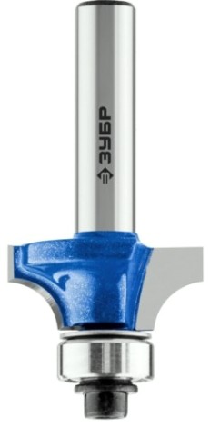 Фреза по дереву ЗУБР ПРОФЕССИОНАЛ 25.4x11мм, радиус 6.3мм, кромочная калевочная №1 [28701-25.4]