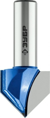 Фреза по дереву ЗУБР ПРОФЕССИОНАЛ 25.4x25мм, угол 90°мм, галтельная v-образная [28752-25.4]