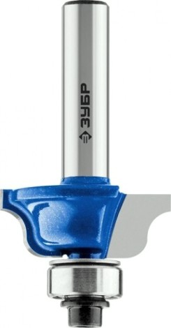 Фреза по дереву ЗУБР ПРОФЕССИОНАЛ 28,6x12мм, радиус 4мм, кромочная калевочная №6 [28707-28.6]