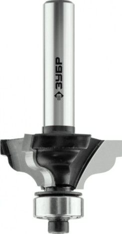 Фреза по дереву ЗУБР ПРОФЕССИОНАЛ 28,6x13мм, радиус 4мм, кромочная калевочная №3 [28786-31.7]