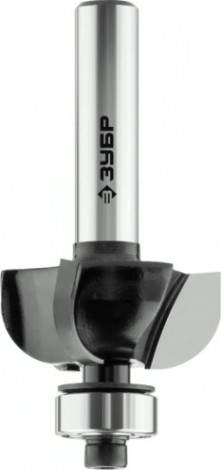 Фреза по дереву ЗУБР ПРОФЕССИОНАЛ 28,6x13мм, радиус 7.9мм, кромочная калевочная №2 [28785-28.6]