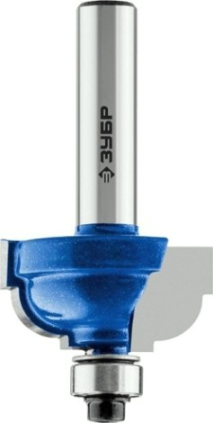 Фреза по дереву ЗУБР ПРОФЕССИОНАЛ 28,6x16мм, радиус 6.3мм, кромочная калевочная №7 [28709-28.6]