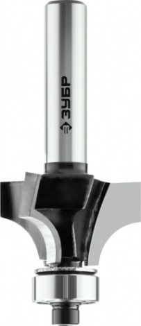 Фреза по дереву ЗУБР ПРОФЕССИОНАЛ 28,6x16мм, радиус 8мм, кромочная калевочная №1 [28784-28.6]