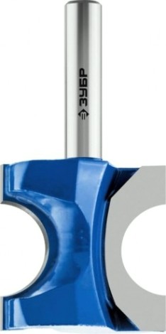 Фреза по дереву ЗУБР ПРОФЕССИОНАЛ 28,6x25мм, радиус 6.3мм, [28723-28.6]