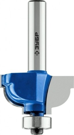 Фреза по дереву ЗУБР ПРОФЕССИОНАЛ 31,8x17мм, радиус 8мм, кромочная калевочная №7 [28708-31.8]