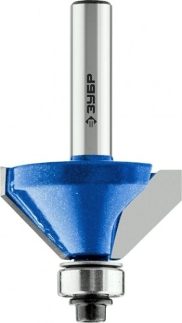 Фреза по дереву ЗУБР ПРОФЕССИОНАЛ 34,9x16мм, кромочная калевочная(фасочная) №9 [28711-34.9]