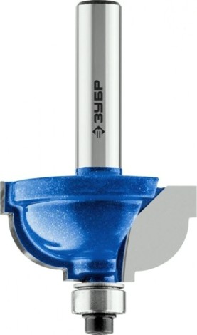 Фреза по дереву ЗУБР ПРОФЕССИОНАЛ 34,9x19мм, радиус 9.5мм, кромочная калевочная №7 [28709-34.9]