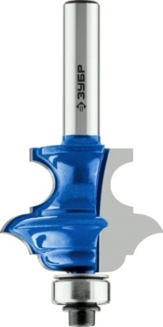 Фреза по дереву ЗУБР ПРОФЕССИОНАЛ 34,9x25.4мм, хвостовик 8мм, кромочная фигурная [28717-34.9]