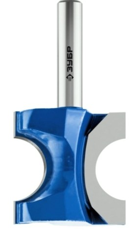 Фреза по дереву ЗУБР ПРОФЕССИОНАЛ 34,9x35мм, радиус 9.5мм, [28723-34.9]