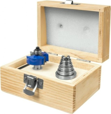 Фреза по дереву ЗУБР ПРОФЕССИОНАЛ 38.1x13мм, хвостовик 12мм, четвертная фальцевая с [28759-38.1-H6]