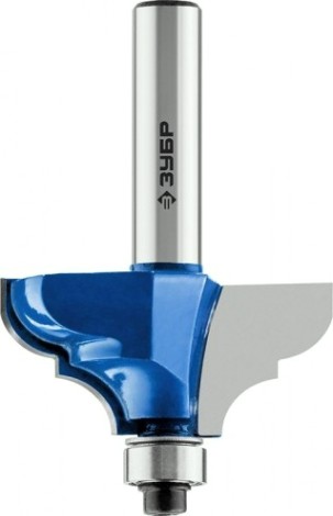 Фреза по дереву ЗУБР ПРОФЕССИОНАЛ 38.1x17,5мм, радиус 6.3мм, кромочная калевочная №3 [28704-38.1]