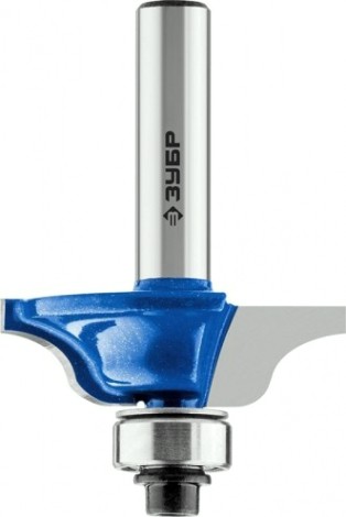 Фреза по дереву ЗУБР ПРОФЕССИОНАЛ 38.1x18мм, радиус 6.3мм, кромочная калевочная №6 [28707-38.1]