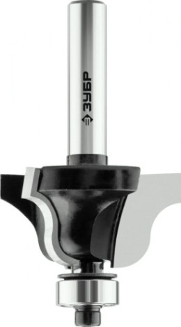 Фреза по дереву ЗУБР ПРОФЕССИОНАЛ 42,8x19мм, радиус 6.3мм, кромочная калевочная №4 [28787-38.1]