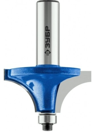 Фреза по дереву ЗУБР ПРОФЕССИОНАЛ 44,5x22мм, радиус 15,9мм, кромочная калевочная №1 [28700-44.5]