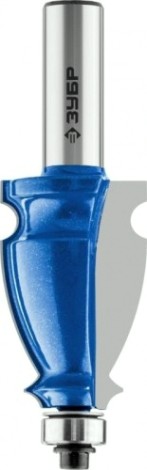 Фреза по дереву ЗУБР ПРОФЕССИОНАЛ 44,5x28мм, хвостовик 12мм, кромочная фигурная №3 [28714-44.5]