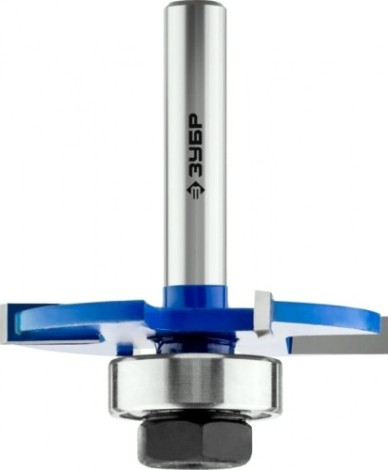 Фреза по дереву ЗУБР ПРОФЕССИОНАЛ 50,8x5мм, хвостовик 8мм, горизонтально-пазовая [28757-50.8-5]