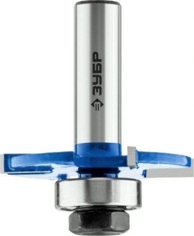 Фреза по дереву ЗУБР ПРОФЕССИОНАЛ 50,8x6мм, хвостовик 12мм, горизонтально-пазовая [28757-50.8-6-12]