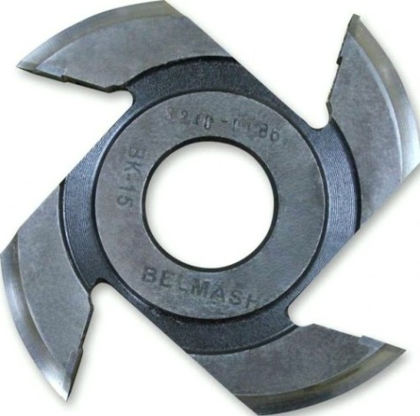 Фреза радиусная BELMASH 125х32х9 для фрезерования полуштапов (левая) [RF0025AVKL]
