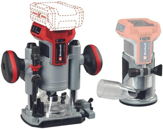 Фрезер аккумуляторный EINHELL 4350410 tp-ro 18 set li bl-solo