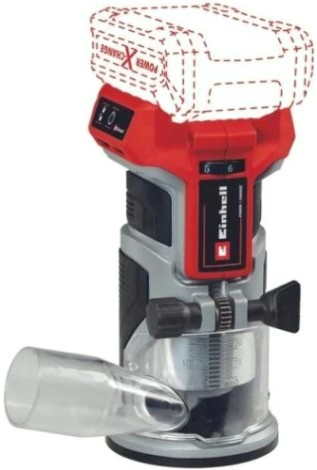 Фрезер аккумуляторный EINHELL 4350412 pxc tp-et 18 li bl,18в без АКБ и ЗУ