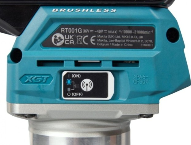 Фрезер аккумуляторный MAKITA RT001GZ19 без АКБ и ЗУ Фрезер аккумуляторный MAKITA RT001GZ19 без АКБ и ЗУ