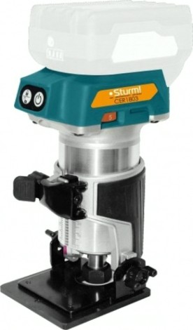 Фрезер аккумуляторный Sturm CER1803 3 основания, сумка, без АКБ и ЗУ