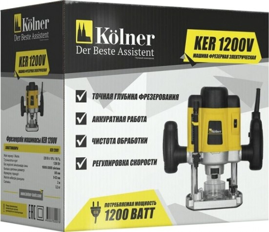 Фрезер сетевой Kolner KER 1200V [кн1200вер]
