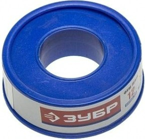 Фум лента ЗУБР МАСТЕР плотность 0,16 г/см3, 0,1ммх12ммх15м [12373-12-016]