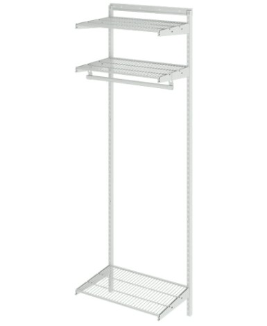 Гардеробная система ПРАКТИК HOME Basic G60 белая [S70199913401]