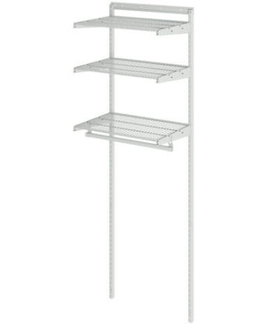 Гардеробная система ПРАКТИК HOME Basic G60 белая [S70199913401]