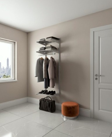 Гардеробная система ПРАКТИК HOME Basic G60 белая [S70199913401]