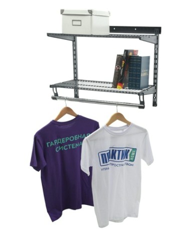 Гардеробная система ПРАКТИК HOME Basic G60S графит [S70299913415]