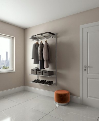 Гардеробная система ПРАКТИК HOME Basic G90 графит [S70299914515]