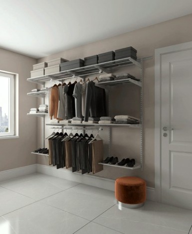 Гардеробная система ПРАКТИК HOME Max G180 графит [S70299918015]