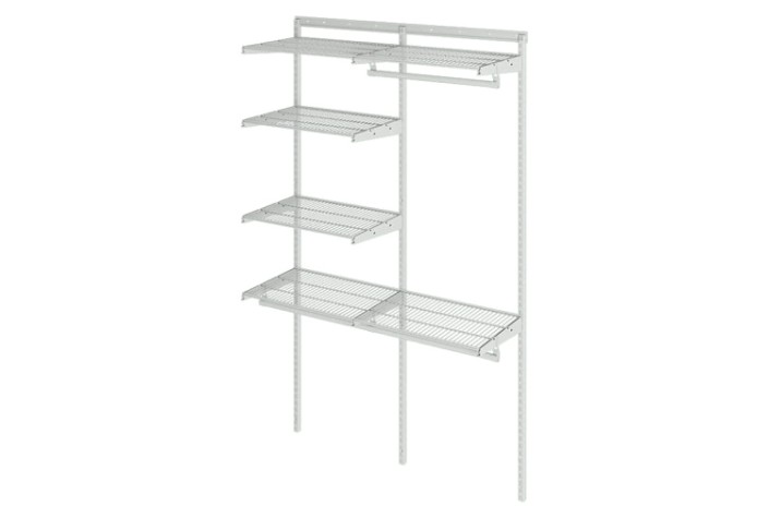 Гардеробная система ПРАКТИК HOME Optima G120 белая [S70199916501]