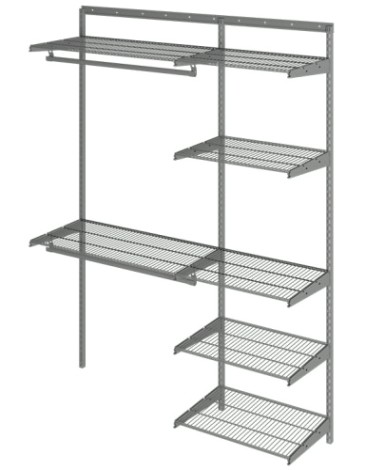 Гардеробная система ПРАКТИК HOME OptimaG150 графит [S70299917515]