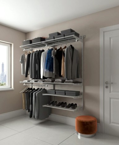 Гардеробная система ПРАКТИК HOME OptimaG180 графит [S70299918515]