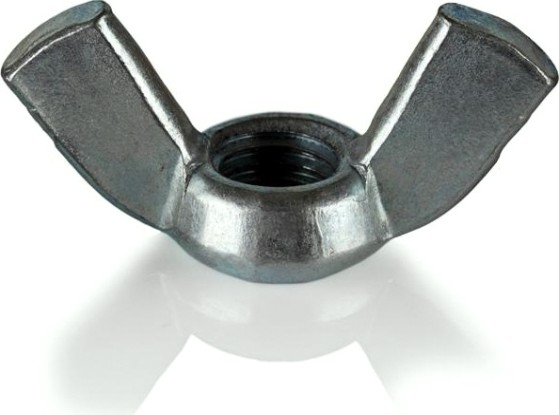 Гайка М 4 DIN315 барашковая оцинкованная Гайка М 4 DIN315 барашковая оцинкованная