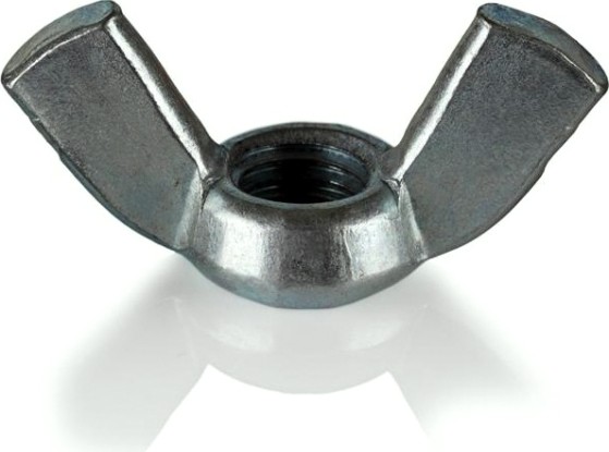 Гайка М 8 DIN315 барашковая оцинкованная [A2B000080035007]
