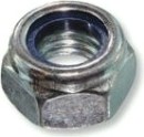 Гайка М20 DIN985 с контрящим кольцом из нержавеющей стали А2