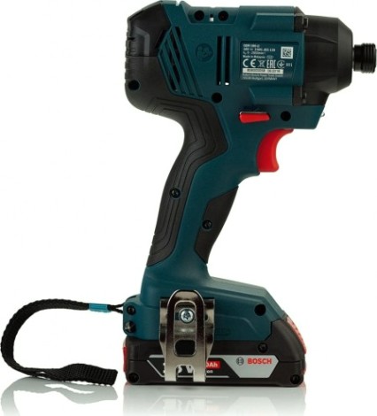 Гайковерт аккумуляторный BOSCH GDR 180 LI ударный [06019G5120] 2х3,0Ач, кейс